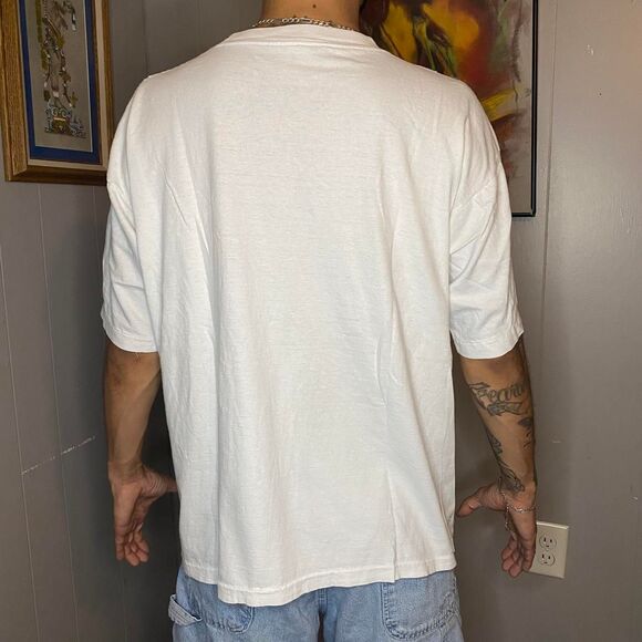 Vintage 1992 Magic Johnson NFL Dallas Cowboys Super Bowl XXVII Shirt Size XLarge - Picture 2 of 6